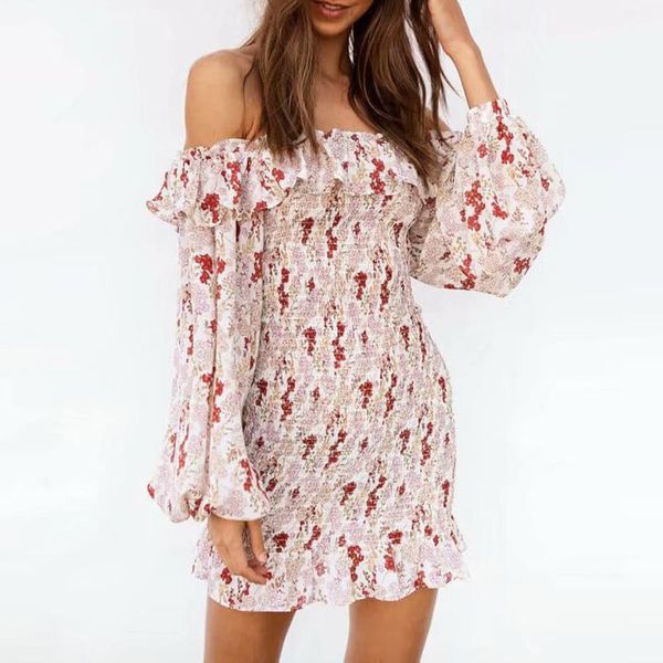 casual dresses eayucu ruffles floral print off shoulder women dress bodycon elastic backless slim female boho mini robe d418, Black;gray
casual dresses eayucu ruffles floral print off shoulder women dress bodycon elastic backless slim female boho mini robe d418, Black;gray