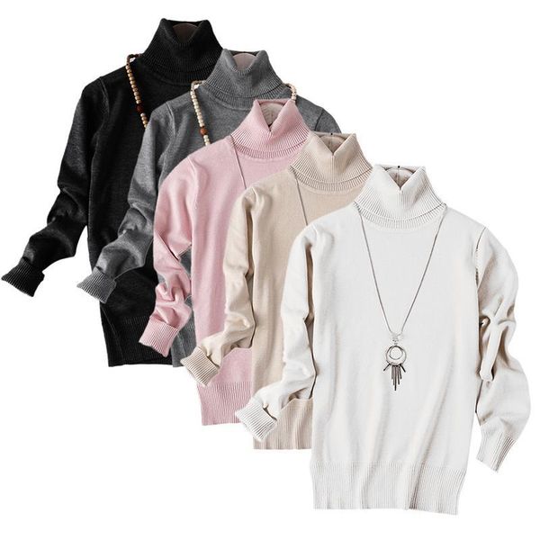 women's sweaters turtleneck sweater women casual knitted pullover winter korean fashion 2021 jumper, White;black
women's sweaters turtleneck sweater women casual knitted pullover winter korean fashion 2021 jumper, White;black