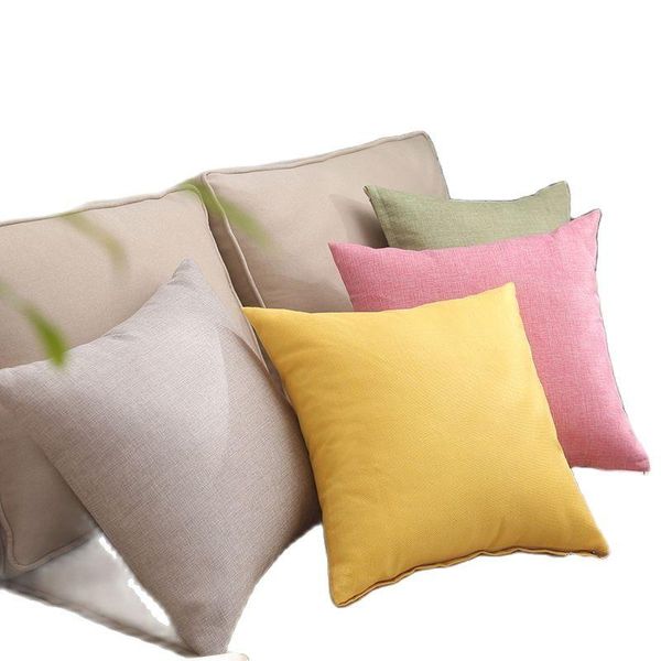 cushion/decorative pillow solid linen sofa waist cushion cover 45*45 throw pillowcase office home decor case
cushion/decorative pillow solid linen sofa waist cushion cover 45*45 throw pillowcase office home decor case