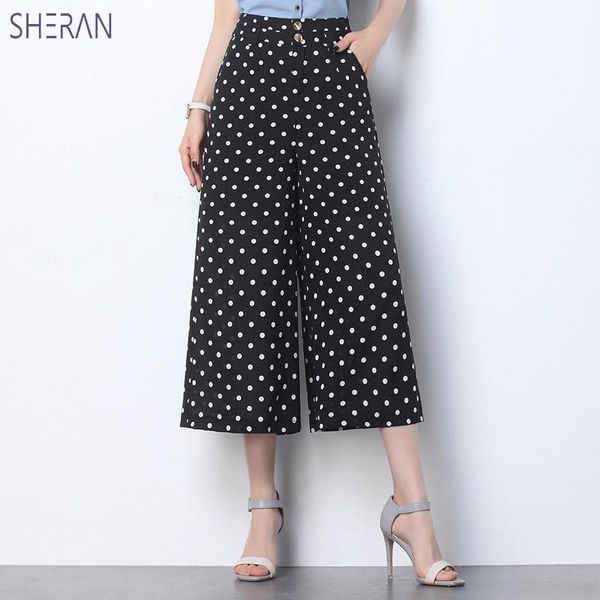 women's pants & capris sheran women 2021 summer plus size -4xl high-end luxury high waist chiffon wide leg pantalon femme, Black;white
women's pants & capris sheran women 2021 summer plus size -4xl high-end luxury high waist chiffon wide leg pantalon femme, Black;white