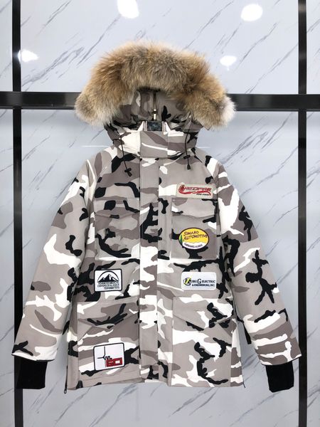 limited edition lance mackey down jackets with coyote fur trim multi-standard men down parkas with ykk zipper, Black
limited edition lance mackey down jackets with coyote fur trim multi-standard men down parkas with ykk zipper, Black