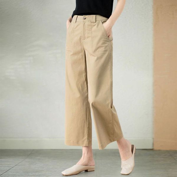 women's pants & capris 2021 spring autumn korea fashion women high waist ankle-length wide leg all-matched casual loose straight v577, Black;white
women's pants & capris 2021 spring autumn korea fashion women high waist ankle-length wide leg all-matched casual loose straight v577, Black;white