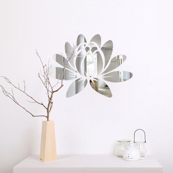 3d lotus acrylic wall sticker removable mirror sticker eco-friendly wall decals for bedroom living room bathroom decoration(silv
3d lotus acrylic wall sticker removable mirror sticker eco-friendly wall decals for bedroom living room bathroom decoration(silv