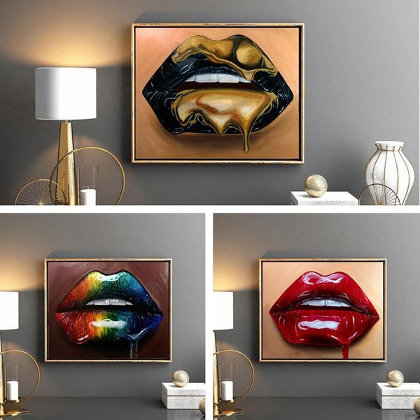 paintings woman lips modern fashion poster makeup wall art print gold charming red canvas painting beauty salon decor
paintings woman lips modern fashion poster makeup wall art print gold charming red canvas painting beauty salon decor
