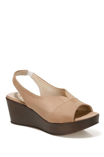 Sandals DS21030 1FX Camel Women 'S Wedges, Black