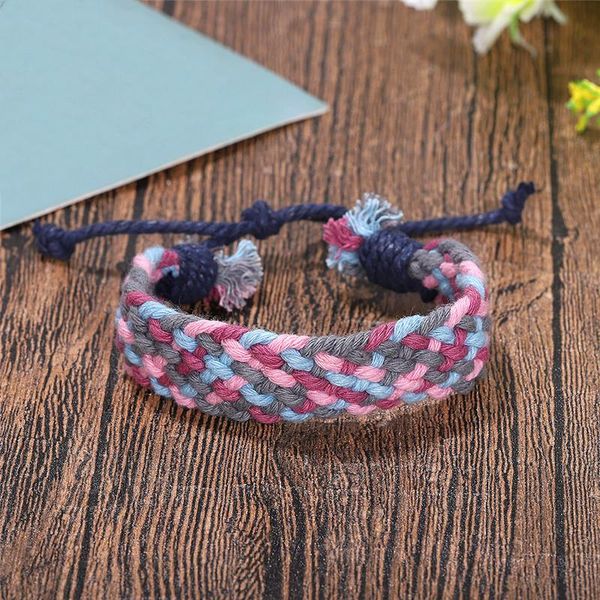 charm bracelets handmade vintage cotton rope bracelet for women men colorful braided adjustable string jewelry, Golden;silver
charm bracelets handmade vintage cotton rope bracelet for women men colorful braided adjustable string jewelry, Golden;silver