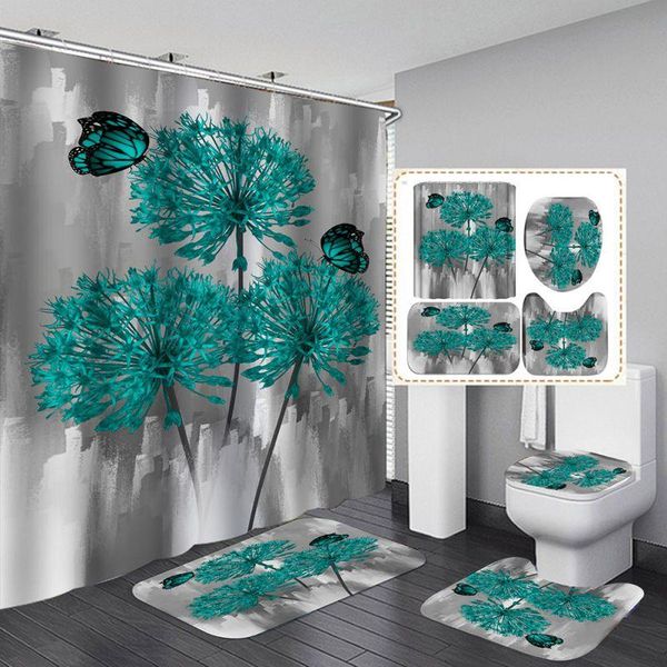 4pieces shower curtain set elephant/flower/halobios multiple 3d pettern printed for holiday home textile decor accessories
4pieces shower curtain set elephant/flower/halobios multiple 3d pettern printed for holiday home textile decor accessories