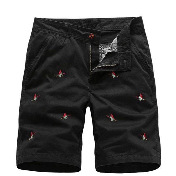 men's shorts 2021 fashion summer cotton embroidery cargo men brand casual slim pants military sports jogger, White;black
men's shorts 2021 fashion summer cotton embroidery cargo men brand casual slim pants military sports jogger, White;black