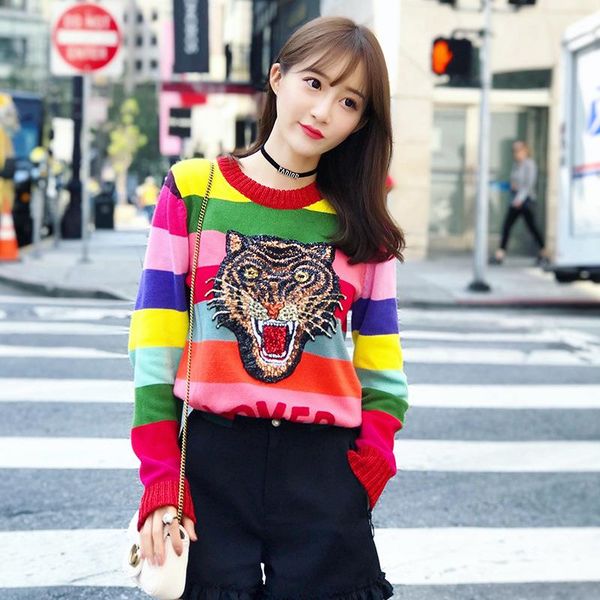 brand 2021 autumn 1120 long sleeve prom neck style luxury pullove same womens crew clothes letter sweater fashion yashi plquo, Black
brand 2021 autumn 1120 long sleeve prom neck style luxury pullove same womens crew clothes letter sweater fashion yashi plquo, Black