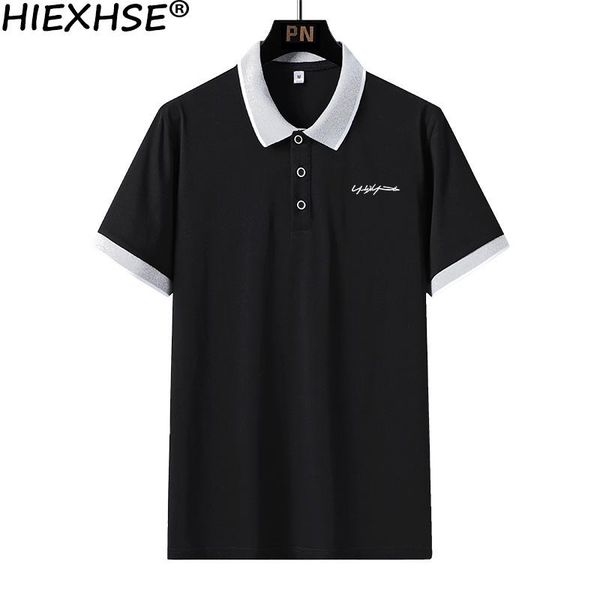 men's polos 2021 brand shirts business solid color smart casual pure cotton shrink water summer, White;black
men's polos 2021 brand shirts business solid color smart casual pure cotton shrink water summer, White;black