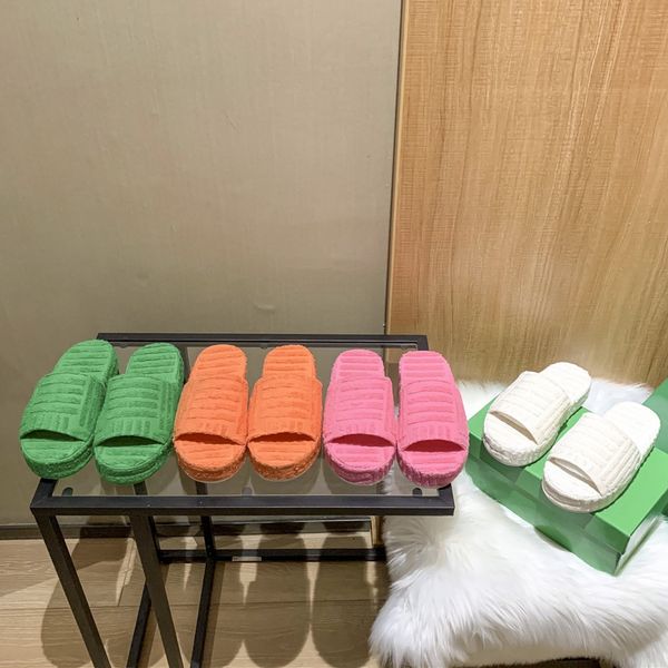 designer new fur slippers winter indoor outdoor warm luxury towel slipper fashion thick bottom loafers wear flat comfortable flip-flop women, Black
designer new fur slippers winter indoor outdoor warm luxury towel slipper fashion thick bottom loafers wear flat comfortable flip-flop women, Black