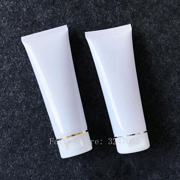 100ml golden/sliver edge white soft hose tubes hand facial cream empty squeeze tube shampoo lotion refillable containers
100ml golden/sliver edge white soft hose tubes hand facial cream empty squeeze tube shampoo lotion refillable containers