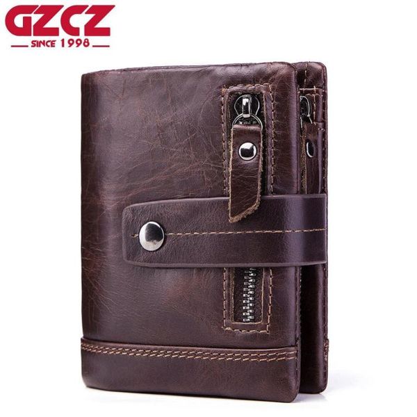 wallets men/women wallet genuine leather gzcz fashion zipper design female short rfid purse with id card holder coin pockets 230, Red;black
wallets men/women wallet genuine leather gzcz fashion zipper design female short rfid purse with id card holder coin pockets 230, Red;black