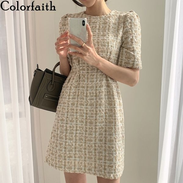 colorfaith new 2021 women's summer dresses fashionable high waist puff sleeve plaid elegant checkered vintage mini dress dr2152 210303, Black;gray
colorfaith new 2021 women's summer dresses fashionable high waist puff sleeve plaid elegant checkered vintage mini dress dr2152 210303, Black;gray