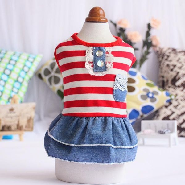dog apparel pet clothes cute blouses cloth denim princess dress dresses stripes clothing for owner puppy accessories supplies
dog apparel pet clothes cute blouses cloth denim princess dress dresses stripes clothing for owner puppy accessories supplies