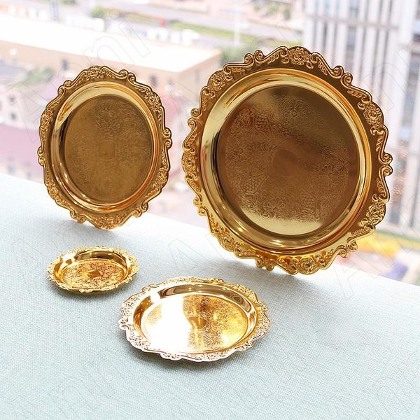 dishes & plates creative golden carved plate nordic classical gilded relief craft afternoon dessert jewelry necklace storage tray
dishes & plates creative golden carved plate nordic classical gilded relief craft afternoon dessert jewelry necklace storage tray