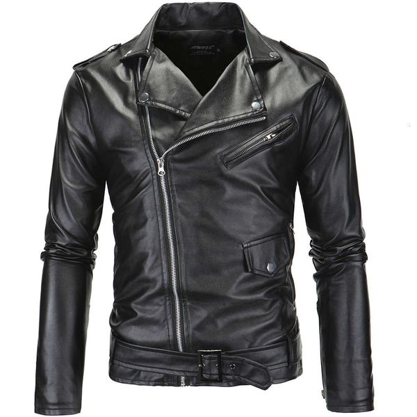 aowofs men's motorcycle fitted with vertical collar and oblique zipper leather jacket xp09, Black;brown
aowofs men's motorcycle fitted with vertical collar and oblique zipper leather jacket xp09, Black;brown
