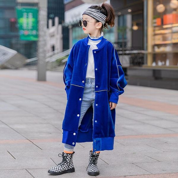 coat girls jacket autumn winter blue print golden velvet thicken long coats children outfits kids clothing, Blue;gray
coat girls jacket autumn winter blue print golden velvet thicken long coats children outfits kids clothing, Blue;gray