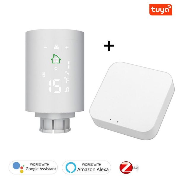 smart home control tuya zigbee3.0 radiator actuator programmable thermostatic valve temperature controller voice with alexa
smart home control tuya zigbee3.0 radiator actuator programmable thermostatic valve temperature controller voice with alexa