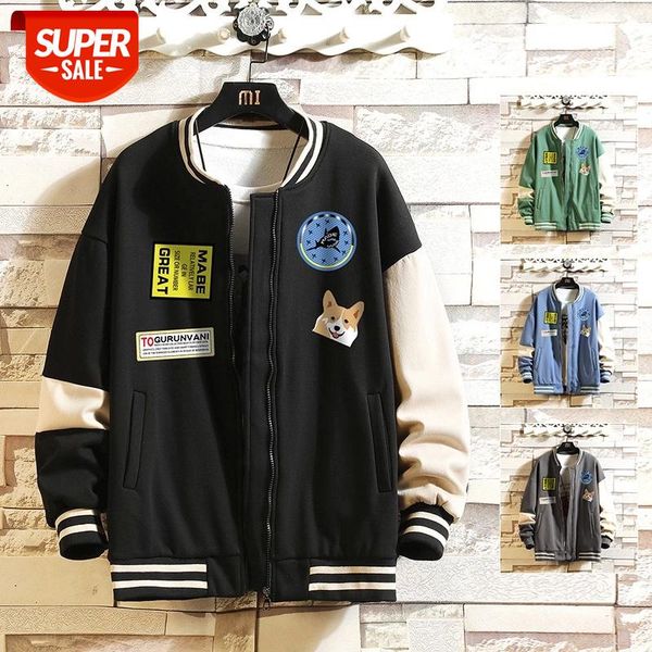 Casual England Style New 2020 Spring Autumn Jacket Men Brand Baseball Clothes Plus Asian Size M-5XL #nb2n, Black;brown
Casual England Style New 2020 Spring Autumn Jacket Men Brand Baseball Clothes Plus Asian Size M-5XL #nb2n, Black;brown