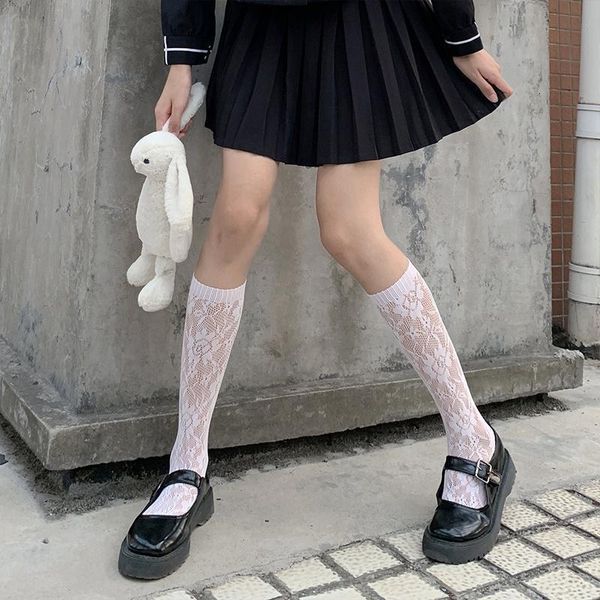 lace calf sock's rose net red silk stockings beautiful legs summer thin lolita embroidered long tube, Black;white
lace calf sock's rose net red silk stockings beautiful legs summer thin lolita embroidered long tube, Black;white