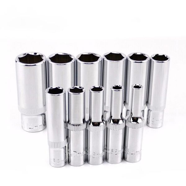 professional hand tool sets 11pcs 1/4" drive deep socket set crv tools 6 point long hex repair
professional hand tool sets 11pcs 1/4" drive deep socket set crv tools 6 point long hex repair