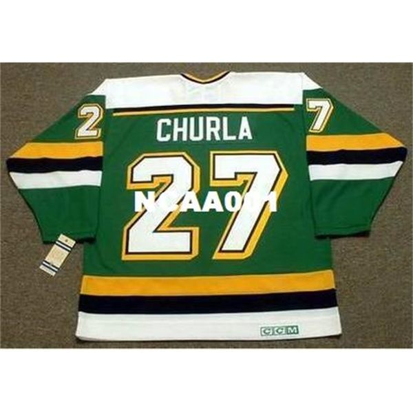 001 #27 shane churla minnesota north stars 1989 ccm vintage retro hockey jersey or custom any name or number retro jersey, Black
001 #27 shane churla minnesota north stars 1989 ccm vintage retro hockey jersey or custom any name or number retro jersey, Black