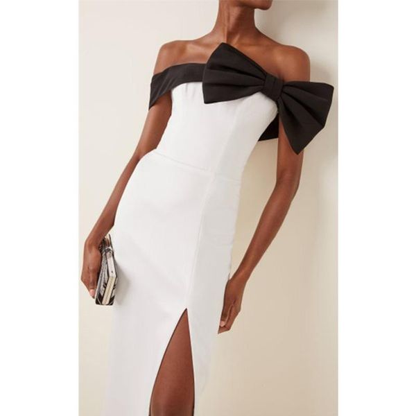 casual dresses est summer ladies off shoulder bow tie midi white women bodycon bandage dress 2021 elegant evening party club, Black;gray
casual dresses est summer ladies off shoulder bow tie midi white women bodycon bandage dress 2021 elegant evening party club, Black;gray