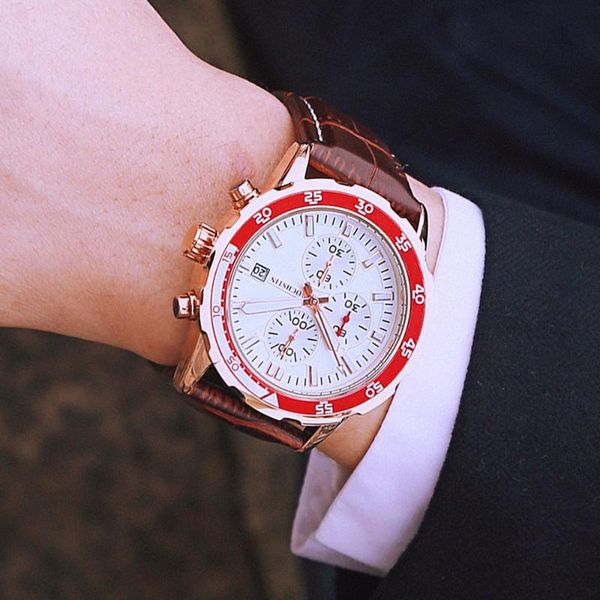 wristwatches ochstin men's watches chronograph classic watch men military waterproof quartz wristwatch clock 2021, Slivery;brown
wristwatches ochstin men's watches chronograph classic watch men military waterproof quartz wristwatch clock 2021, Slivery;brown
