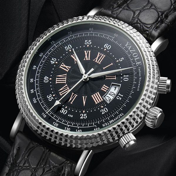 wristwatches yazole men watches fashion man quartz watch auto date wristwatch business waterproof male clock relojes hombre, Slivery;brown
wristwatches yazole men watches fashion man quartz watch auto date wristwatch business waterproof male clock relojes hombre, Slivery;brown