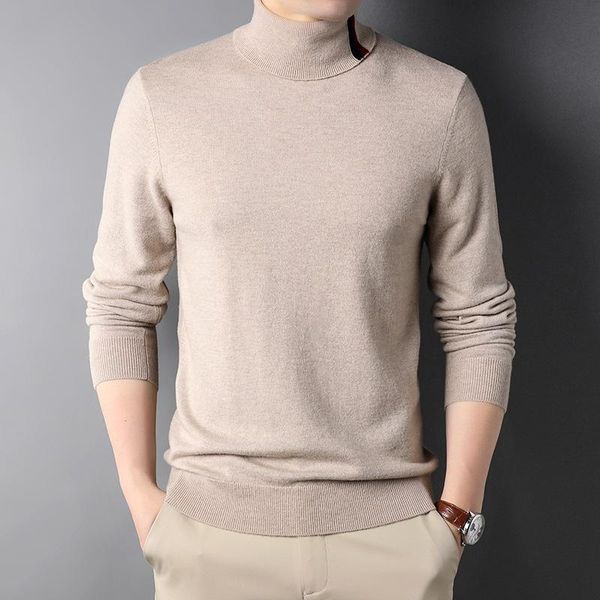 men's sweaters 100% wool grade fashion luxury designer brand knit men turtleneck pullovers warm winter sweater casual clothes, White;black
men's sweaters 100% wool grade fashion luxury designer brand knit men turtleneck pullovers warm winter sweater casual clothes, White;black