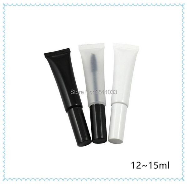 storage bottles & jars 15ml black white plastic soft hose tube for mascara empty clear matte portable squeezable eyelash cream container
storage bottles & jars 15ml black white plastic soft hose tube for mascara empty clear matte portable squeezable eyelash cream container