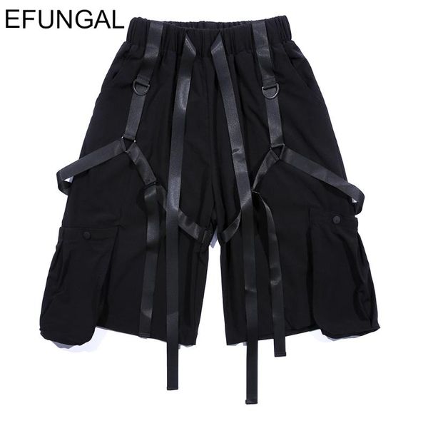 men's shorts 2021 summer cargo men functional ribbons short jogger male hip hop punk night club streetwear tactical knee length, White;black
men's shorts 2021 summer cargo men functional ribbons short jogger male hip hop punk night club streetwear tactical knee length, White;black