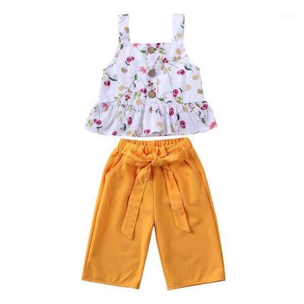 clothing sets fashion toddler kids baby girl summer t-shirt long pants outfits clothes floral girls holiday beach set1, White
clothing sets fashion toddler kids baby girl summer t-shirt long pants outfits clothes floral girls holiday beach set1, White