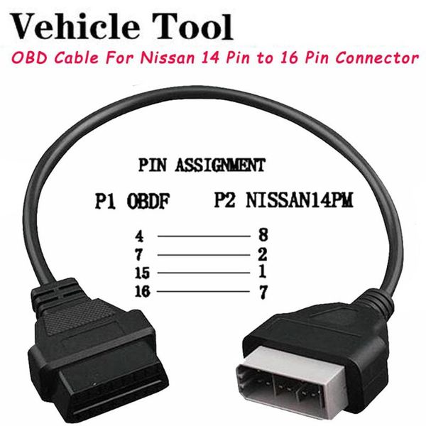 code readers & scan tools 40cm obd cable for 14 pin male to 16 female obd2 obdii dlc diagnostic tool adapter extension connector
code readers & scan tools 40cm obd cable for 14 pin male to 16 female obd2 obdii dlc diagnostic tool adapter extension connector