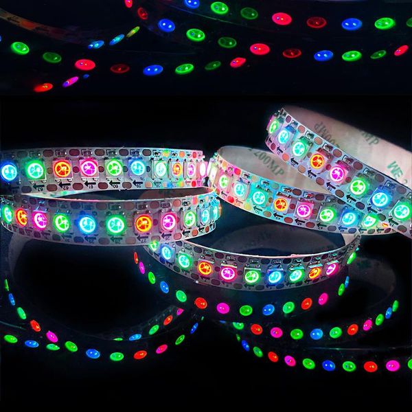strips 5m/lot dc5v ws2812b rgb 30/60/144leds/m individually addressable smart led pixel strip light black/white pcb ip30/ip65/ip67
strips 5m/lot dc5v ws2812b rgb 30/60/144leds/m individually addressable smart led pixel strip light black/white pcb ip30/ip65/ip67