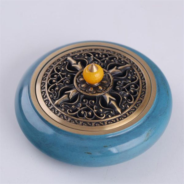 fragrance lamps colored copper incense burner brass round hollow carved censer beads multipurpose furnace decoration craft
fragrance lamps colored copper incense burner brass round hollow carved censer beads multipurpose furnace decoration craft