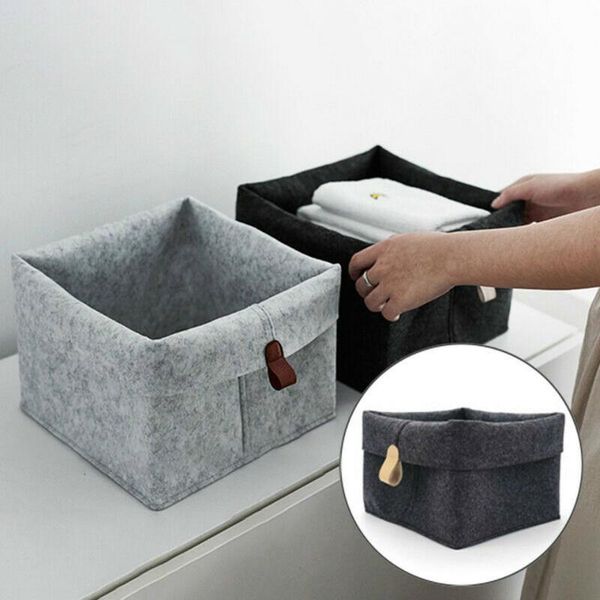 felt storage box deskfinishing holder clothing toys underwear socks organizers sundries basket container laundry bins home
felt storage box deskfinishing holder clothing toys underwear socks organizers sundries basket container laundry bins home