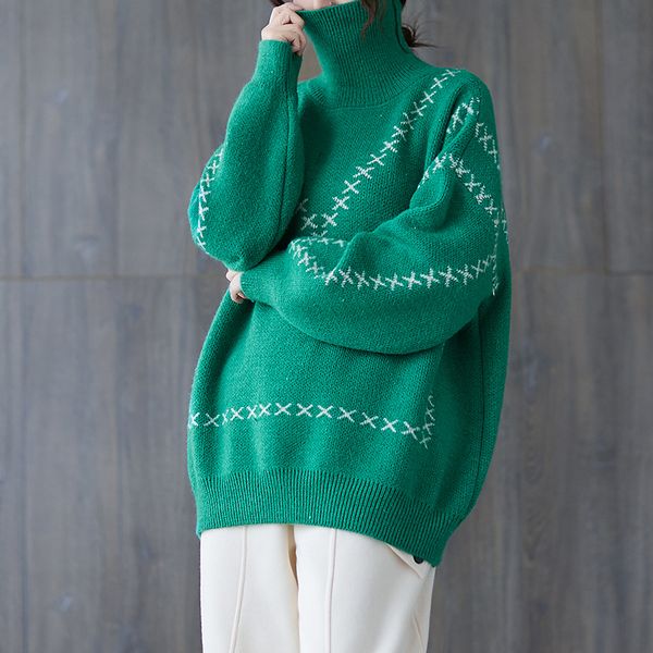 urtleneck mid-length sweater women autumn and winter new korean style fashion solid oversized casual sweater, White;black
urtleneck mid-length sweater women autumn and winter new korean style fashion solid oversized casual sweater, White;black