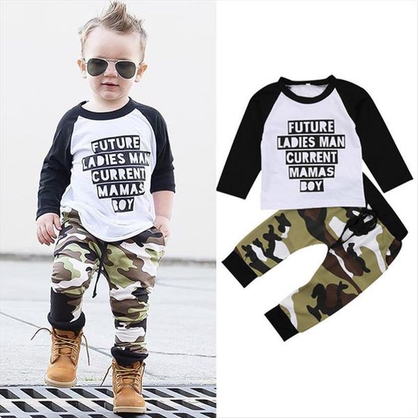 2pcs kids baby boy clothes mamas t shirt camouflage long leggings autumn outfits1 5years, White
2pcs kids baby boy clothes mamas t shirt camouflage long leggings autumn outfits1 5years, White