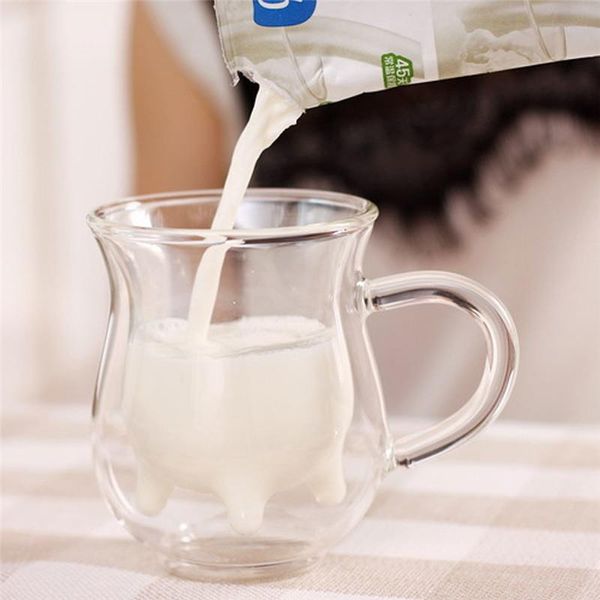 double milk cup mug cups mugs glass drink milk clear cow juice kids layer water heat-resistant container cute for coffee iaofa rftpq, White;black
double milk cup mug cups mugs glass drink milk clear cow juice kids layer water heat-resistant container cute for coffee iaofa rftpq, White;black
