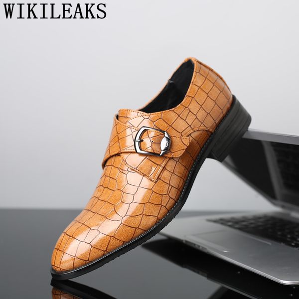 monk strap crocodile shoes coiffeur formal shoes men wedding dress shoes oxford men calzado de hombre herren schuhe italienisch, Black
monk strap crocodile shoes coiffeur formal shoes men wedding dress shoes oxford men calzado de hombre herren schuhe italienisch, Black