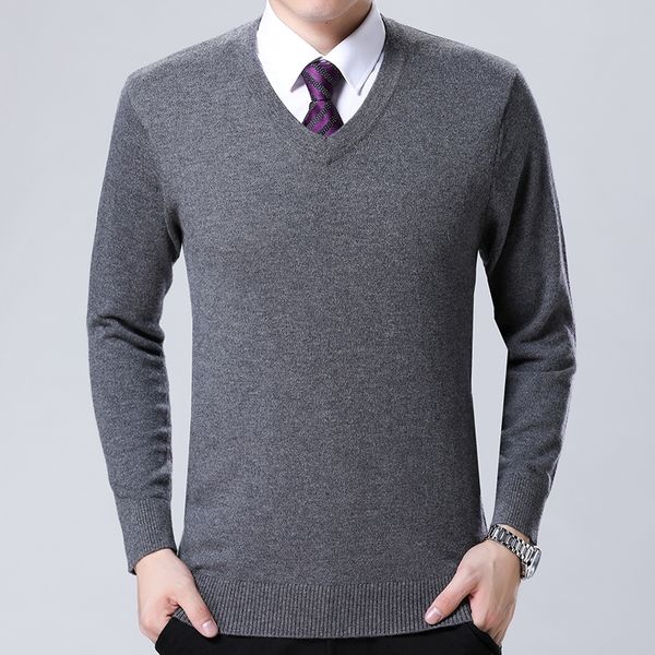 2021 new sweater men 100% wool knitted warm v neck long sleeve sweaters male smart casual classic solid color pullovers 7vk2, White;black
2021 new sweater men 100% wool knitted warm v neck long sleeve sweaters male smart casual classic solid color pullovers 7vk2, White;black