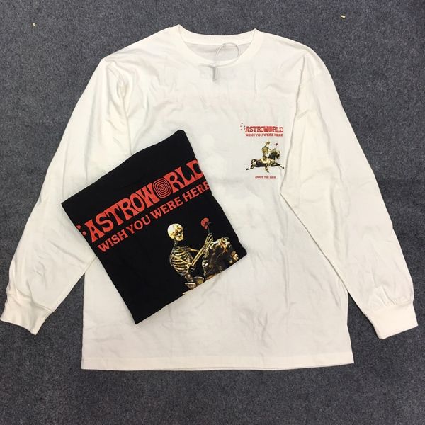 2021 new travis astroworld skull enjoy the ride printed women long sleeve shirts tees hiphop style men casual cotton t shirt wlun, White;black
2021 new travis astroworld skull enjoy the ride printed women long sleeve shirts tees hiphop style men casual cotton t shirt wlun, White;black