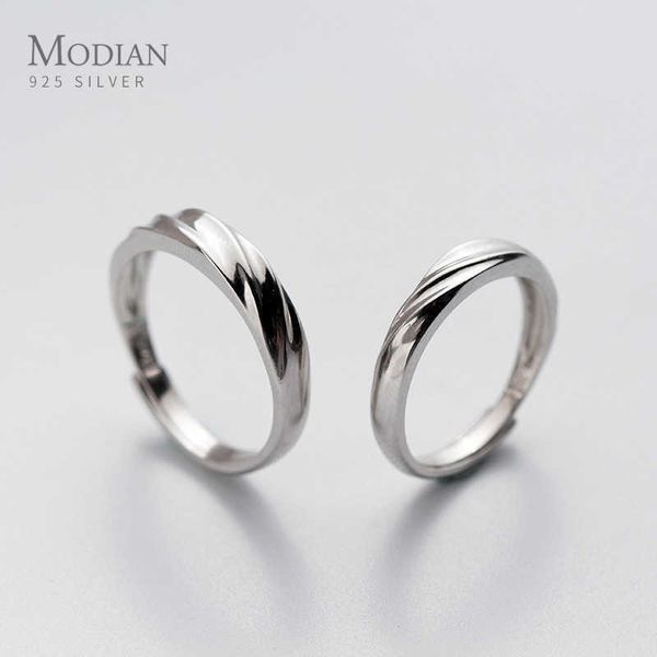 romantic sterling silver 925 a pair couple rings for men women open adjustable geometric oblique lines ring fine jewelry 210707
romantic sterling silver 925 a pair couple rings for men women open adjustable geometric oblique lines ring fine jewelry 210707