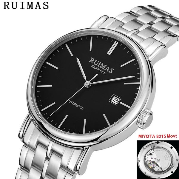space men's watch mechanical japan miyota 8215 automatic movement watches man waterproof business luxury relics hombre, Slivery;brown
space men's watch mechanical japan miyota 8215 automatic movement watches man waterproof business luxury relics hombre, Slivery;brown