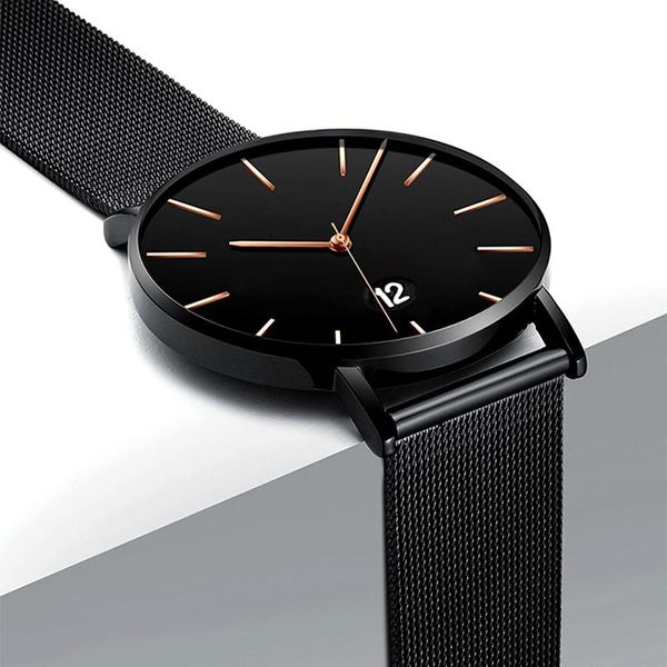 wristwatches simple mens quartz wristwatch business steel strap waterproof calendar male clock fashion reloj masculino erkek kol saati, Slivery;brown
wristwatches simple mens quartz wristwatch business steel strap waterproof calendar male clock fashion reloj masculino erkek kol saati, Slivery;brown