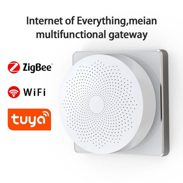 smart home control gateway tuya multi-mode zigbee3.0+wifi wireless protocol for app remote linkage with
smart home control gateway tuya multi-mode zigbee3.0+wifi wireless protocol for app remote linkage with