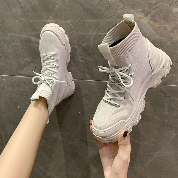 boots thick-soled women 2021 winter single autumn thin shoes breathable socks botas de mujer, Black
boots thick-soled women 2021 winter single autumn thin shoes breathable socks botas de mujer, Black