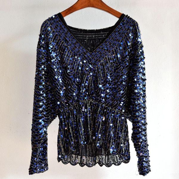 women's blouses & shirts luxury batwing sleeve deep v neck embellished sequin beading tunic blouse elastic waist party shirt top, White
women's blouses & shirts luxury batwing sleeve deep v neck embellished sequin beading tunic blouse elastic waist party shirt top, White